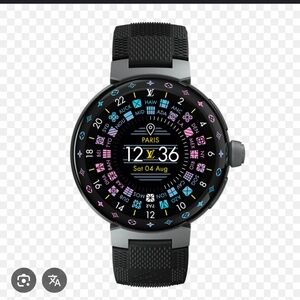 Louis Vuitton Tambour Monogram Eclipse Connected Watch
